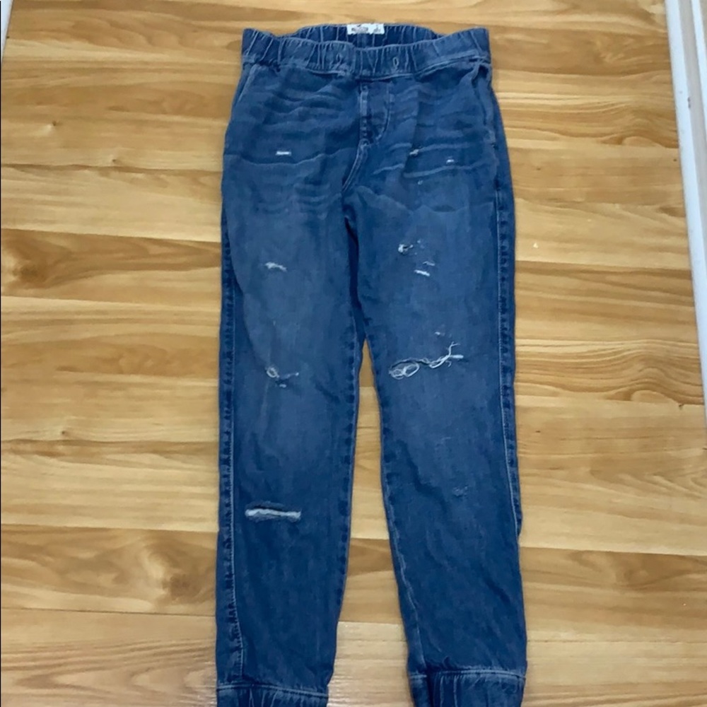 Men hollister denim jogger